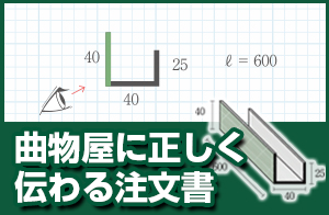 曲物屋に正しく伝わる注文書